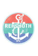 BLUE 84 BEACH STICKER TYRANT ANCHOR CORAL