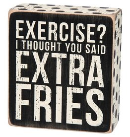 PRIMITIVES BY KATHY ATTITUDE BLOCK SIGNS EXERCISE? EXTRA FRIES