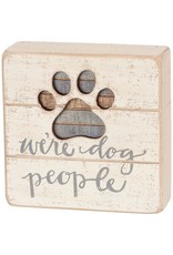 PRIMITIVES BY KATHY PET LOVER BLOCK SIGNS