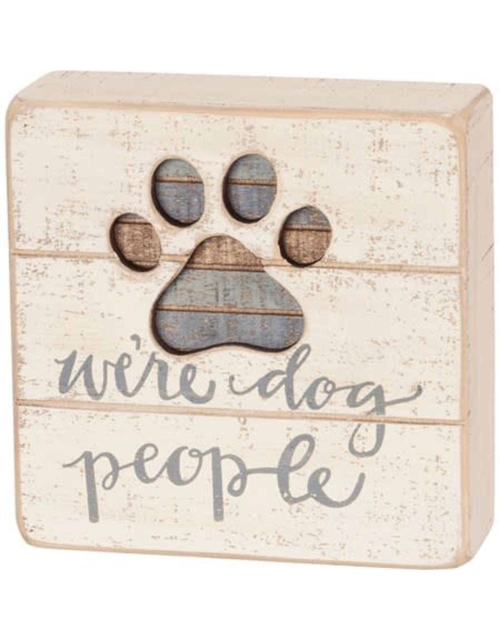 PRIMITIVES BY KATHY PET LOVER BLOCK SIGNS