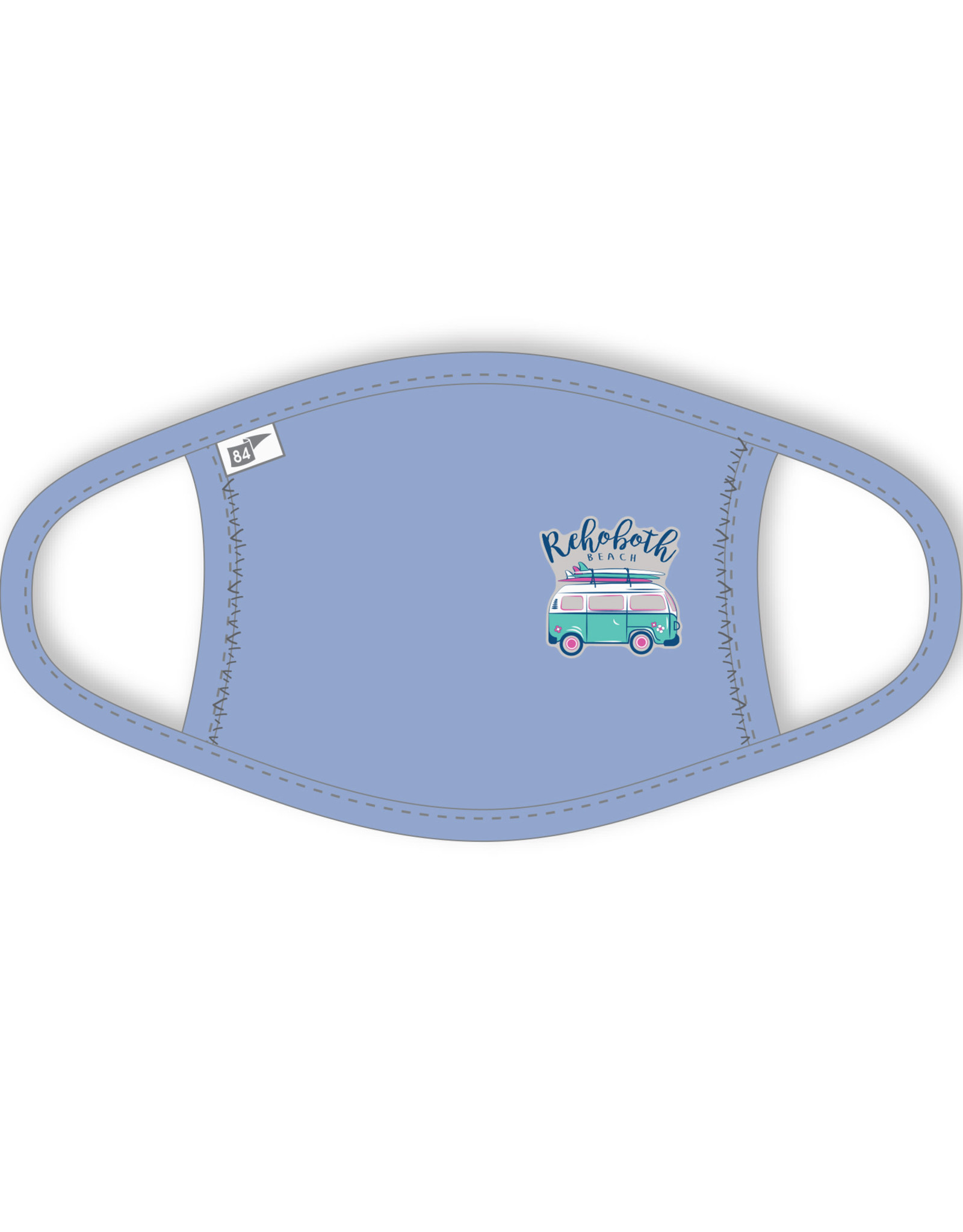 BLUE 84 REHOBOTH COTTON FACE MASK