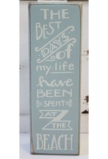 PRIMITIVES BY KATHY BEACH LOVER BLOCK SIGNS BEST DAYS OF MY LIFE AT THE BEACH