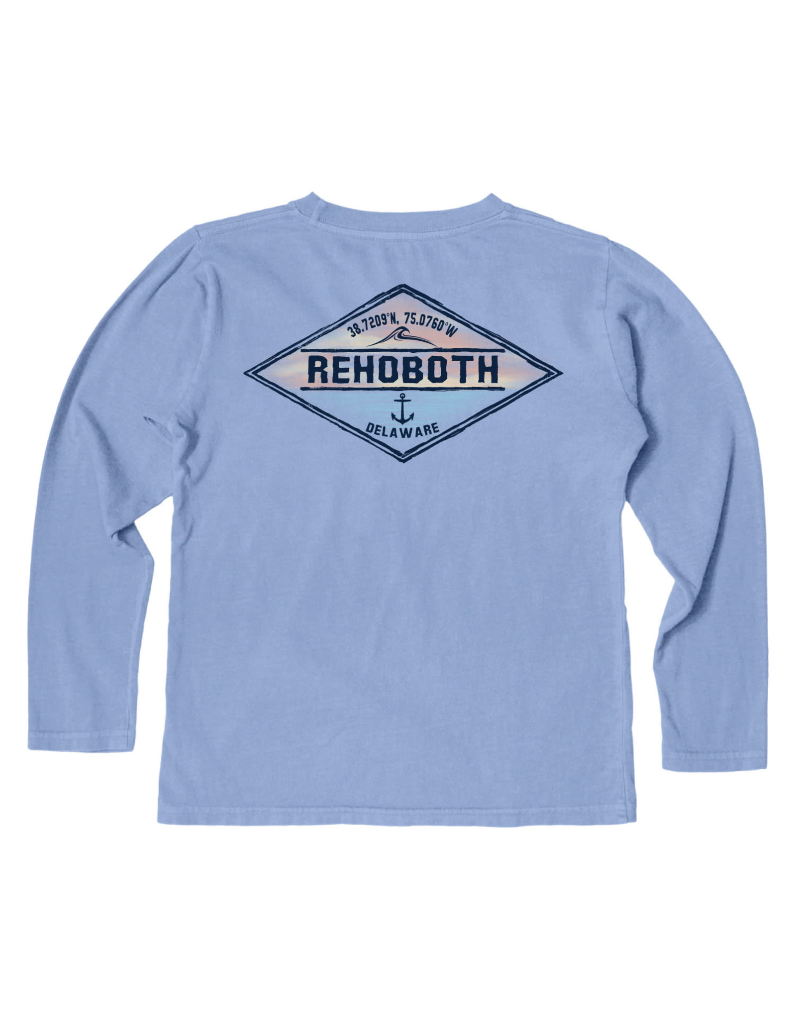 BLUE 84 HARK BACK WAVE/ANCHOR YOUTH LS
