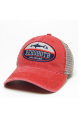 LEGACY ATHLETICS LEGACY DASHBOARD TRUCKER HAT SCARLET/GREY SPLIT SHARK