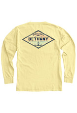 BLUE 84 BETHANY HARK BACK WAVE/ANCHOR LS TEE