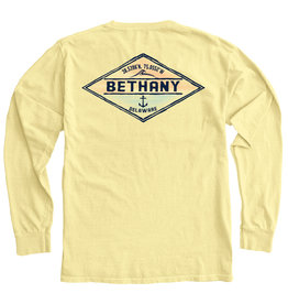 BLUE 84 BETHANY HARK BACK WAVE/ANCHOR LS TEE