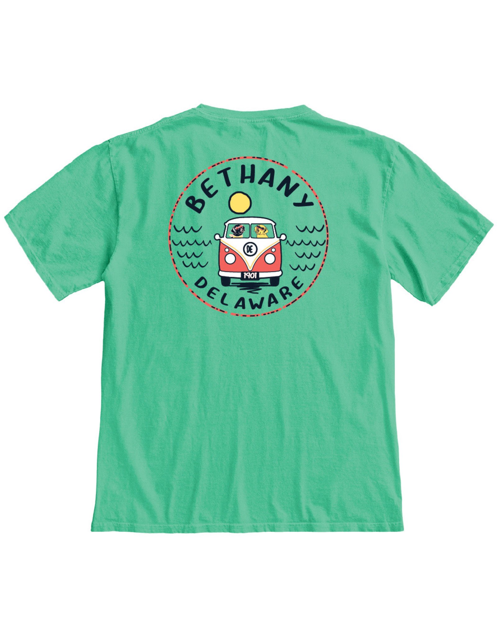 BLUE 84 BETHANY CONCURRENCE BUS/DOGS SS TEE