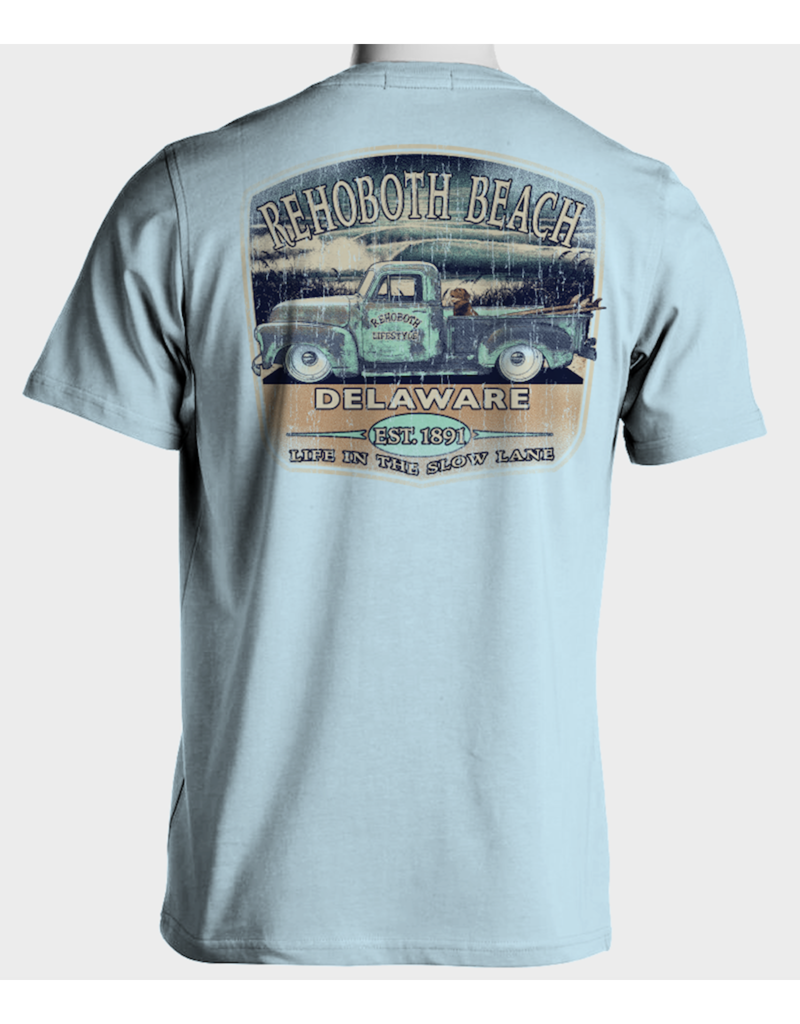 HIGH RANGE DESIGNS FULTON BEACH TRUCK SS TEE