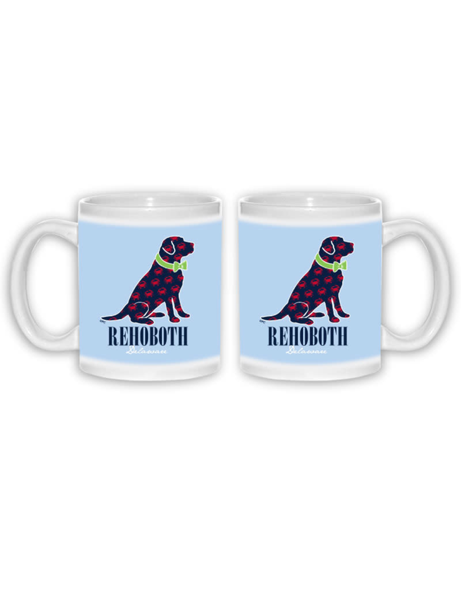 THE GOOD LIFE THE GOOD LIFE COFFEE MUG 11 OZ CRABBY LAB