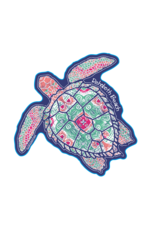 BLUE 84 ACRYLIC MAGNET EARTH SEA TURTLE