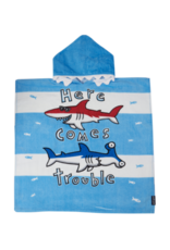 EARTH NYMPH EARTH NYMPH HOODED BEACH TOWEL CAPE