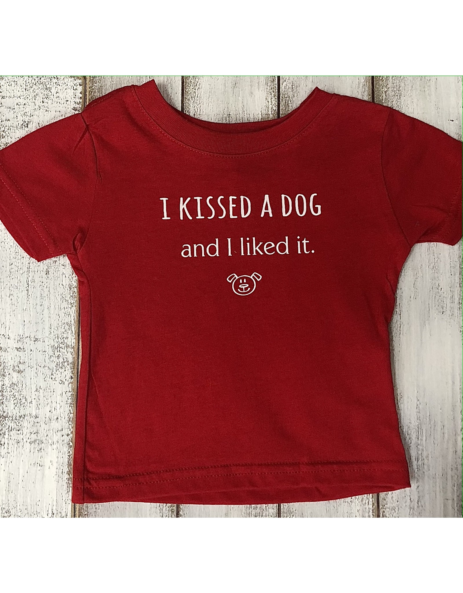 REHOBOTH LIFESTYLE INFANT CLASSIC KISSED A DOG SS TEE