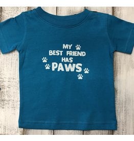 REHOBOTH LIFESTYLE INFANT CLASSIC BF HAS PAWS SS TEE