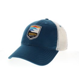 LEGACY ATHLETICS LEGACY RELAXED TWILL TRUCKER HAT TEAL SUNRISE