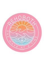 BLUE 84 BEACH STICKER EFFECTIVE WAVE