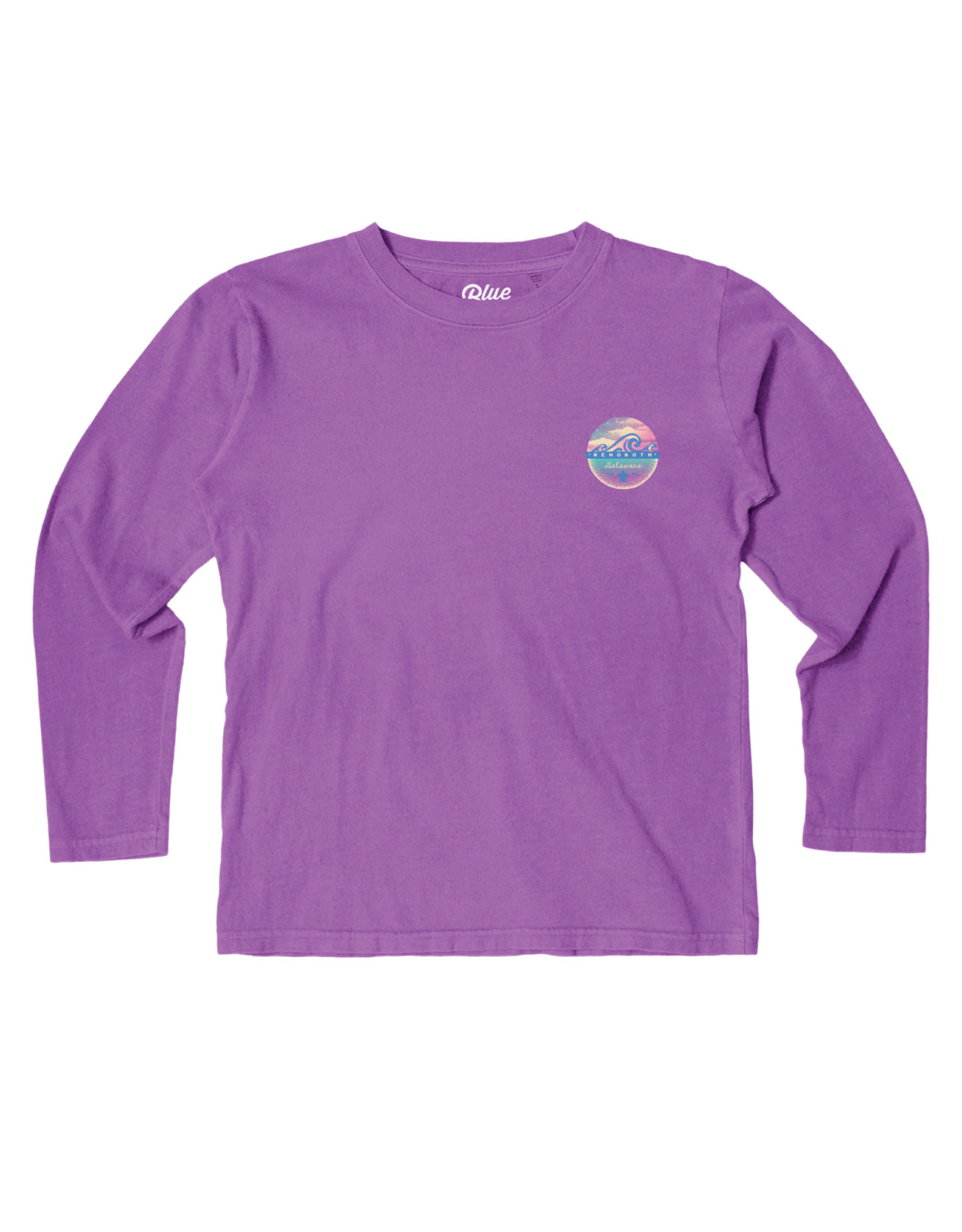 BLUE 84 MYTHIC WAVES YOUTH LS TEE