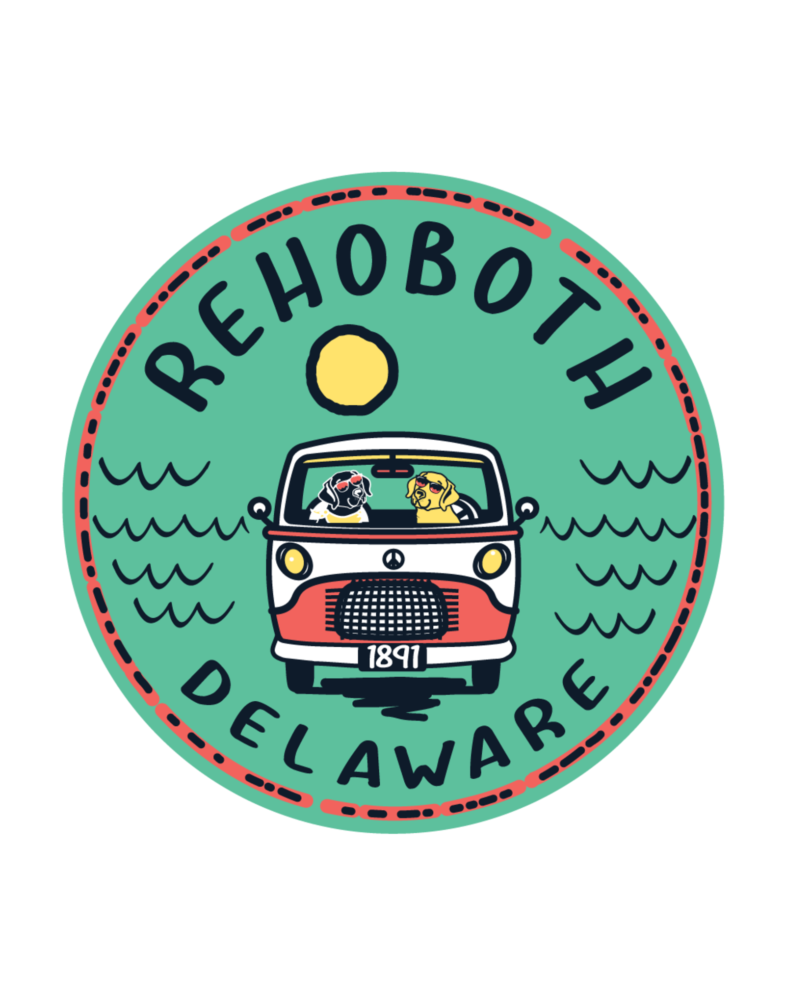 BLUE 84 BEACH STICKER CONCURRENCE BUS