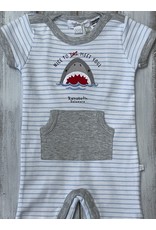 EARTH NYMPH EARTH NYMPH ONESIE EAT YOU SHARK