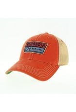 LEGACY ATHLETICS LEGACY OLD FAVORITE TRUCKER HAT ORANGE DINER