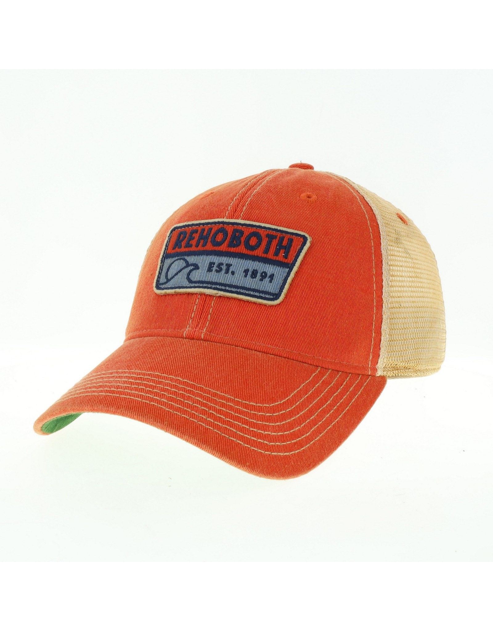 LEGACY ATHLETICS LEGACY OLD FAVORITE TRUCKER HAT ORANGE DINER