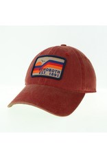 LEGACY ATHLETICS LEGACY OLD FAVORITE HAT CARDINAL SUN BARS