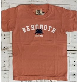 REHOBOTH LIFESTYLE YOUTH CLASSIC BEACH SS TEE TERRACOTA CRAB