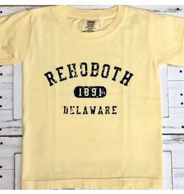 REHOBOTH LIFESTYLE YOUTH CLASSIC BEACH SS TEE BUTTER 1891