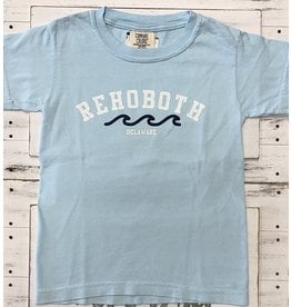 REHOBOTH LIFESTYLE YOUTH CLASSIC BEACH SS TEE CHAMBRAY WAVE