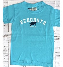REHOBOTH LIFESTYLE YOUTH CLASSIC BEACH SS TEE LAGOON TURTLE