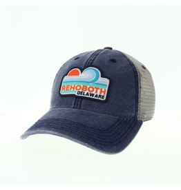 LEGACY ATHLETICS LEGACY DASHBOARD TRUCKER HAT NAVY/GREY WAVEBREAK