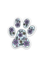 BIG MOODS NOVELTY STICKER WILDFLOWER PAW