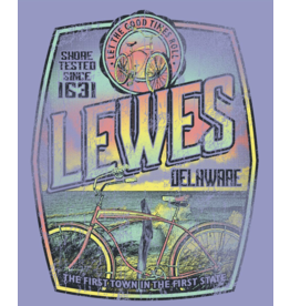 HIGH RANGE DESIGNS LEWES BEACH STICKER IRONWOOD BEACH CRUISER