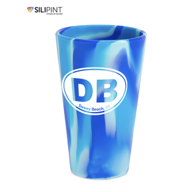 SILIPINT DEWEY SILICONE 16 OZ PINT GLASS