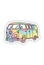 PRAXIS NOVELTY STICKER TIEDYE BEACH VAN