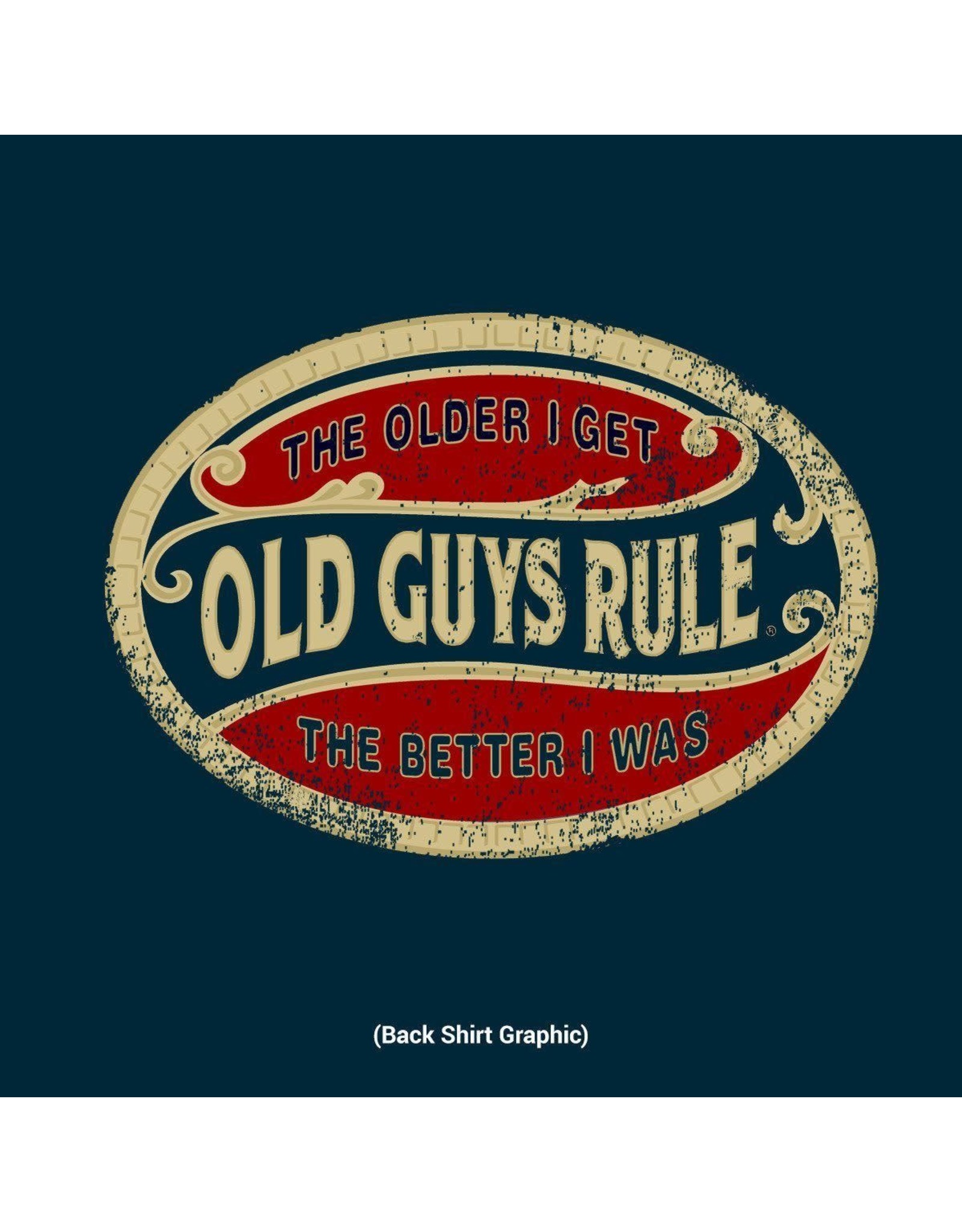 OLD GUYS RULE OLD GUYS RULE BETTER OVAL SS TEE