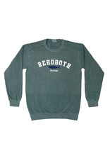 REHOBOTH LIFESTYLE MENS CLASSIC BLUE SPRUCE SHARK CREWNECK