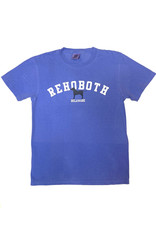 REHOBOTH LIFESTYLE MENS CLASSIC FLO BLUE DOG SS TEE