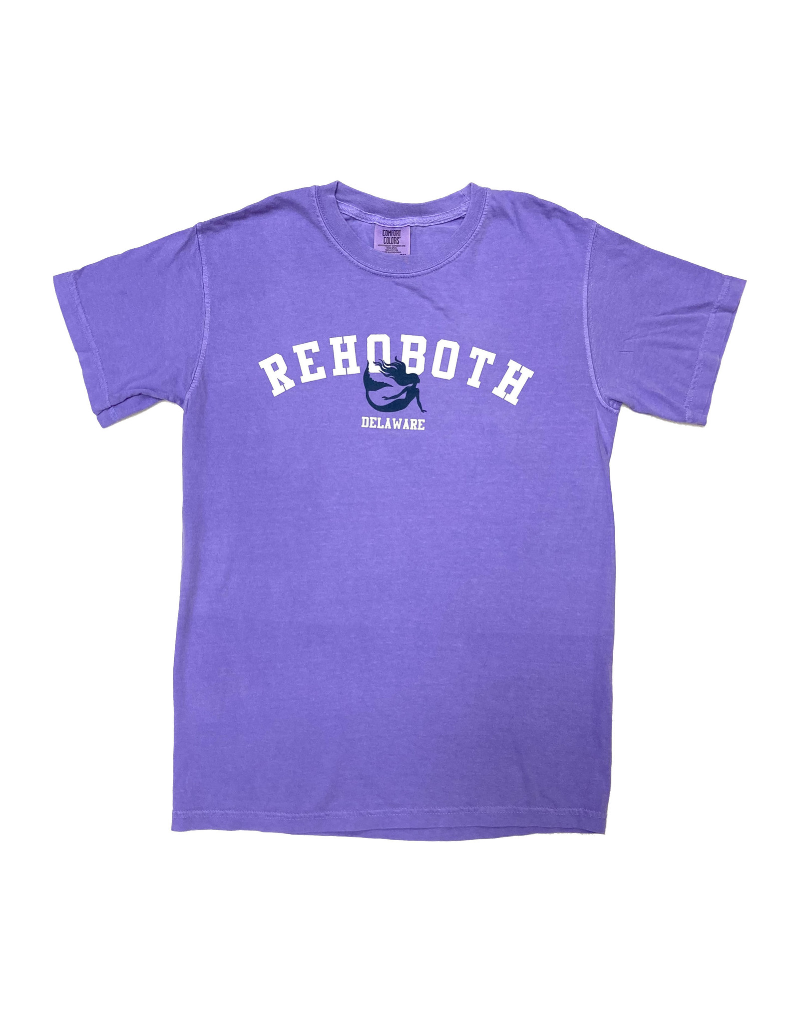REHOBOTH LIFESTYLE MENS CLASSIC VIOLET MERMAID SS TEE