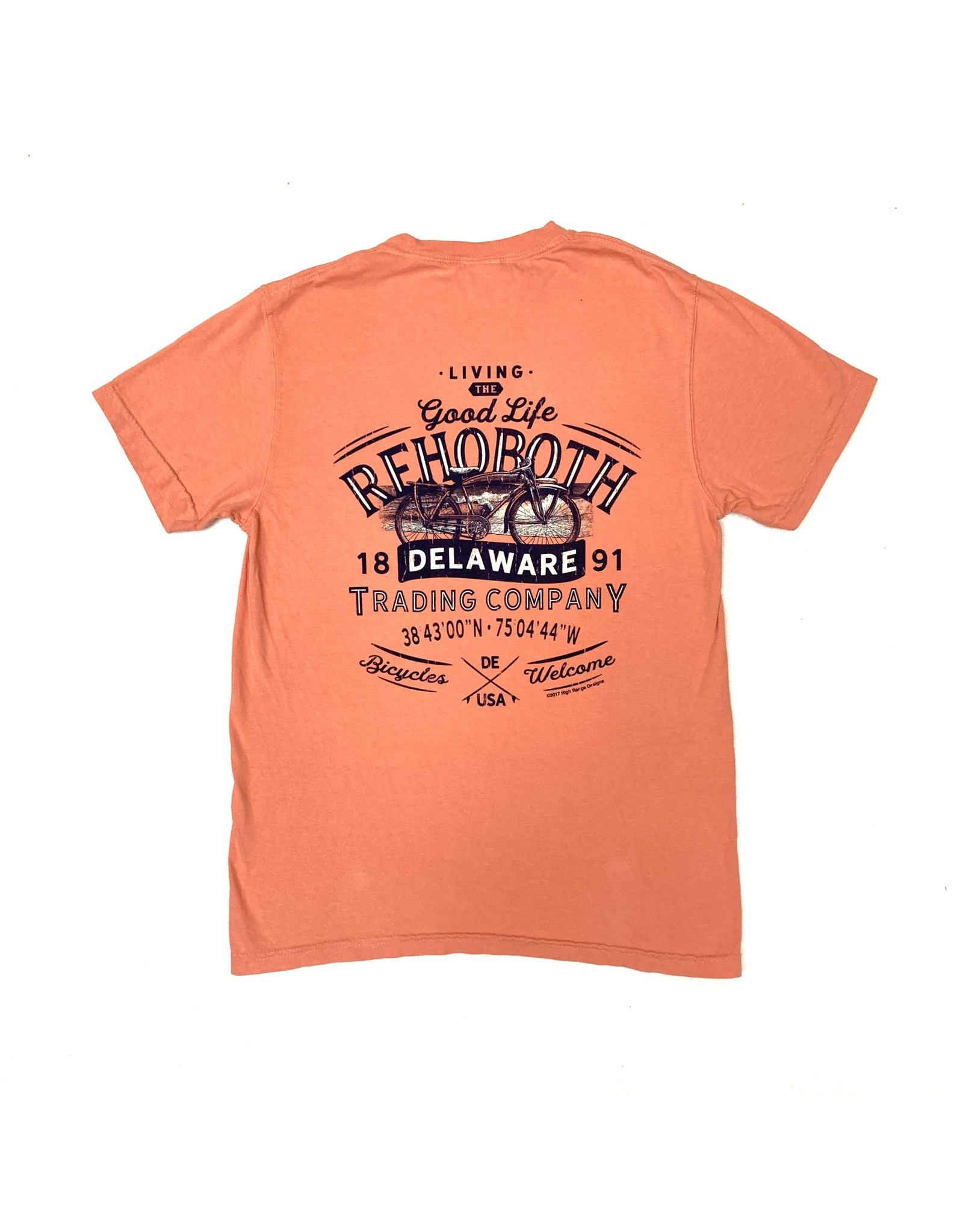 HIGH RANGE DESIGNS BEELINE COASTAL BIKE SS TEE