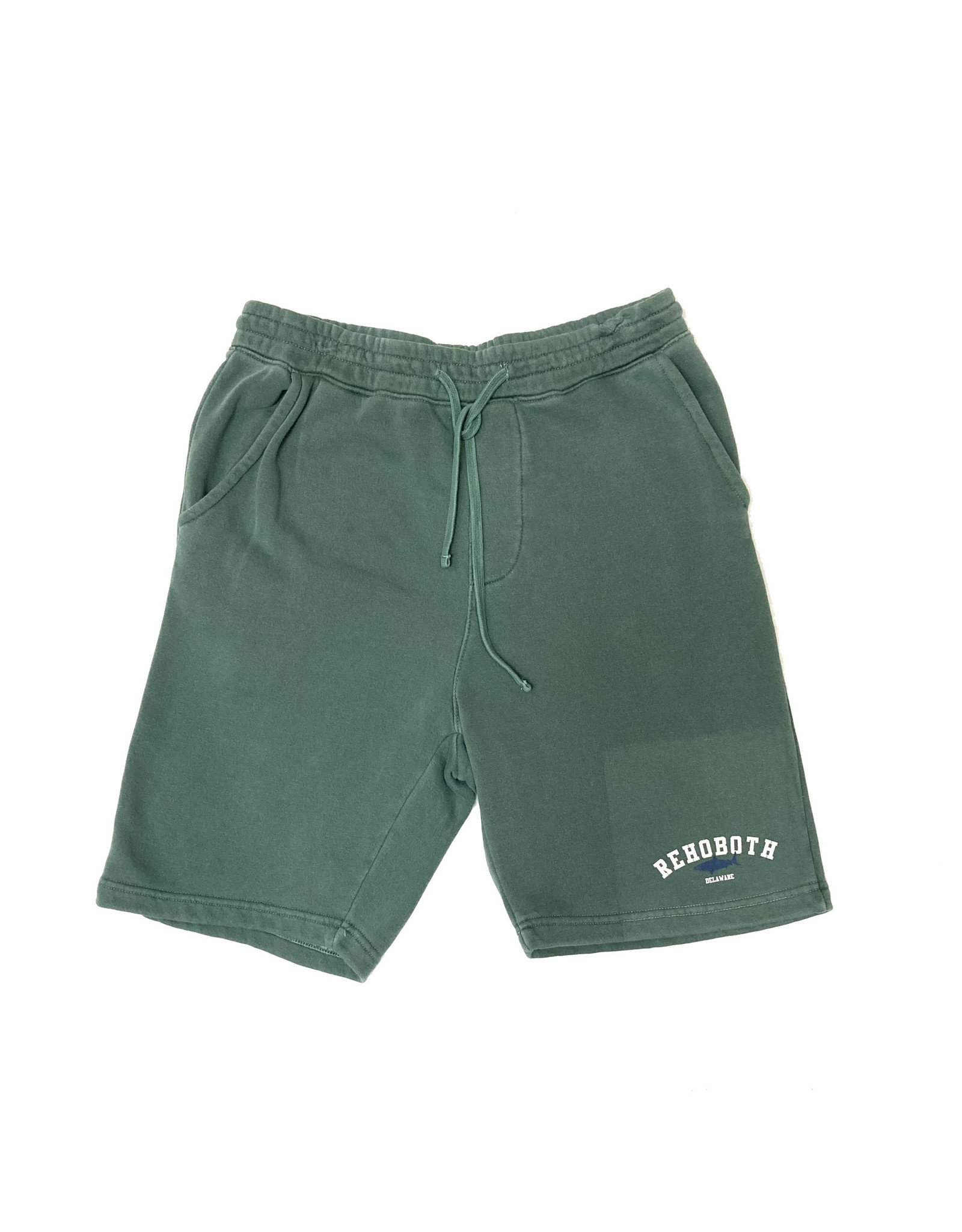 REHOBOTH LIFESTYLE MENS GARMENT DYED COTTON SHORTS