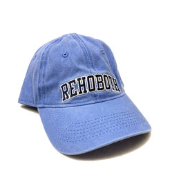 REHOBOTH LIFESTYLE CLASSIC COTTON BEACH HAT ADJUSTABLE OS FLO BLUE ARCH