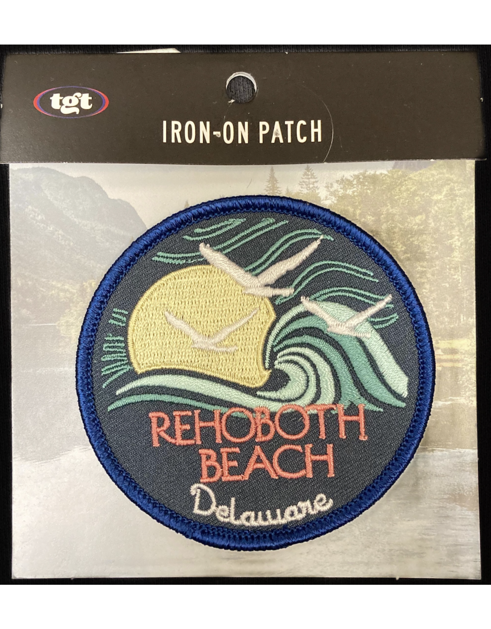 BLUE 84 IRON ON PATCH INSIGHT WAVE