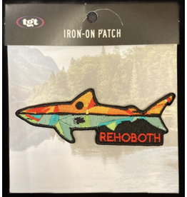 BLUE 84 IRON ON PATCH REMNANT SHARK