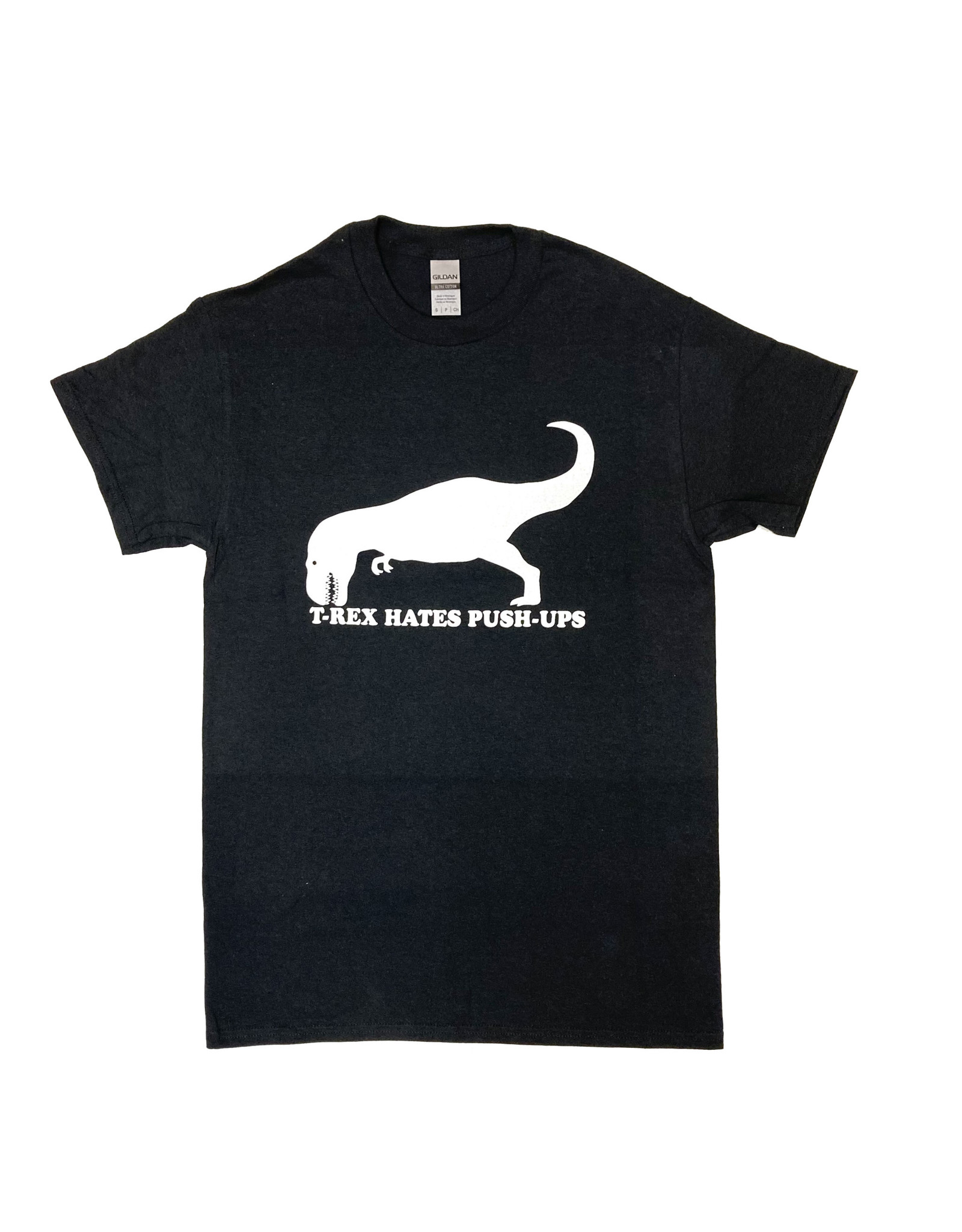 REHOBOTH LIFESTYLE CLASSIC ATTITUDE TREX HATES PUSHUPS SS TEE