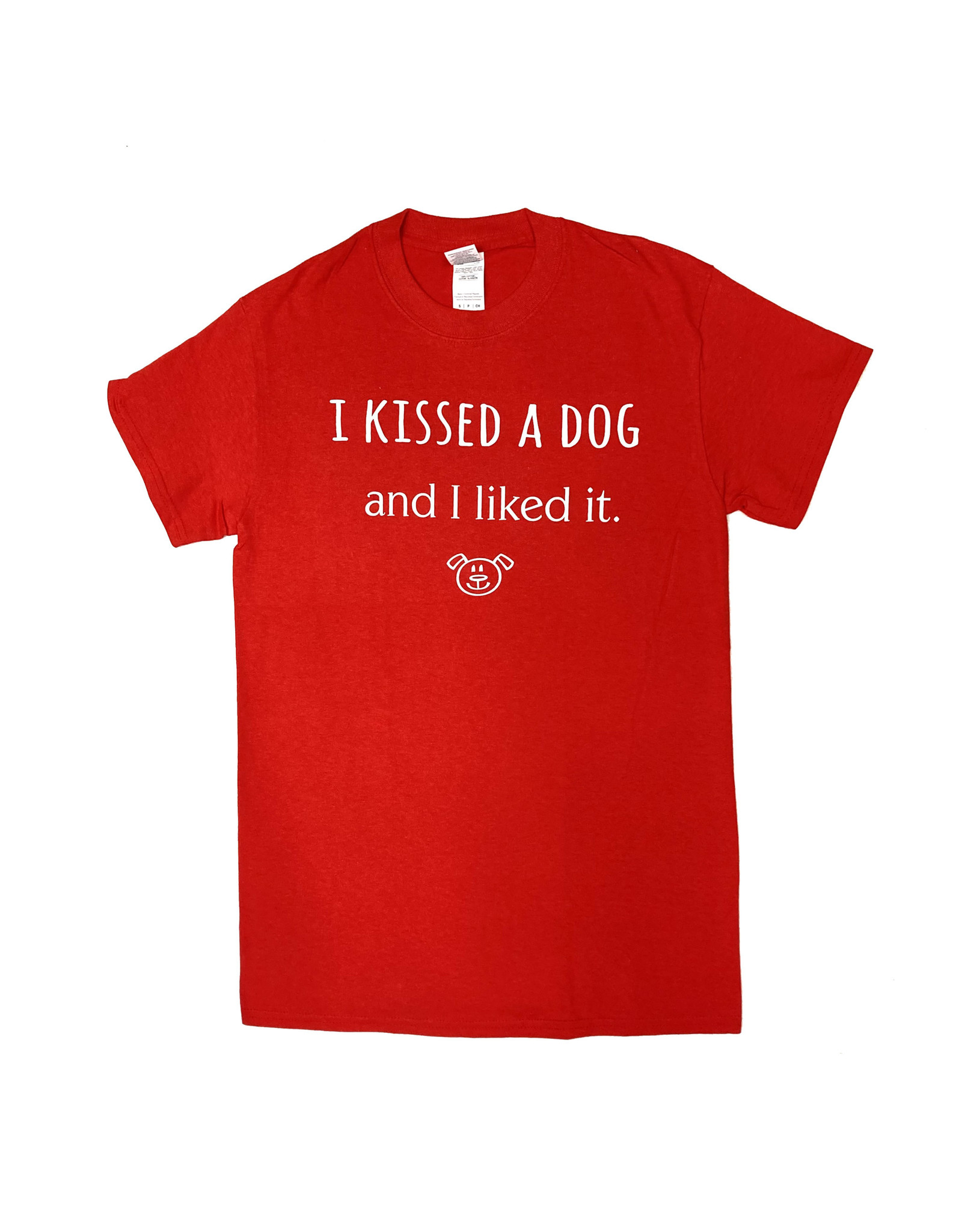 REHOBOTH LIFESTYLE CLASSIC PET LOVER KISSED A DOG SS TEE