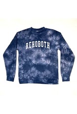 REHOBOTH LIFESTYLE CLASSIC TIEDYE NAVY SWIRL CREWNECK