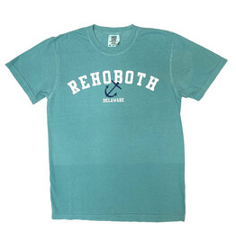 REHOBOTH LIFESTYLE MENS CLASSIC SEAFOAM ANCHOR SS TEE