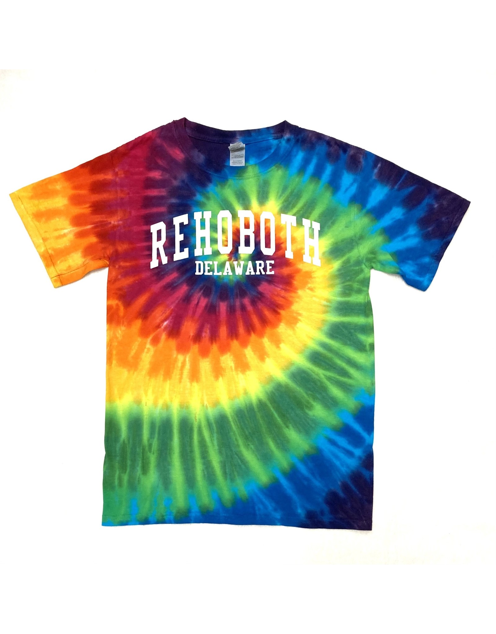 REHOBOTH LIFESTYLE MENS CLASSIC TIEDYE SWIRL SS TEE