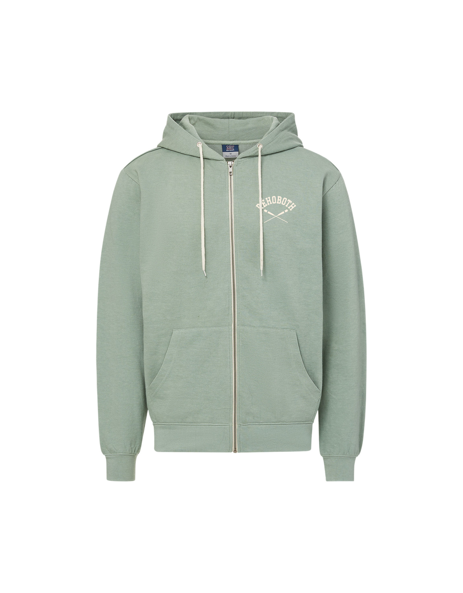 MV SPORT MV RETRO FULL ZIP HOODED SWEATSHIRT