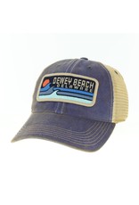 LEGACY ATHLETICS DEWEY LEGACY OLD FAVORITE TRUCKER HAT BLUE LINEUP